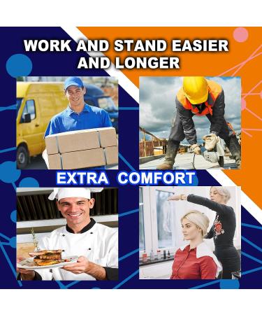 RooRuns Plantar Fasciitis Arch Support Insoles - Large Size Orthotic Shoe Inserts for Running, Athletic Gel Insoles for Flat Feet, Heel Spurs, Arch Pain Relief - Men 11-12.5/Women 12-13.5 - 220 LBS - Buy Online on GoSupps.com