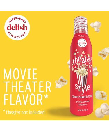 Winona Pure Popcorn Butter Theater Style 5oz (6-Pack) | 0 Calorie Delicious Popcorn Spray for Popcorn Lovers - Buy Online on GoSupps.com