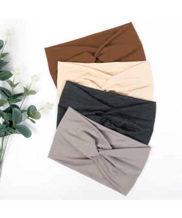 Buy Boho Hair Bands for Women | 18 cm Wide Elastic Headbands & Hair Accessories - Buy Online on GoSupps.com