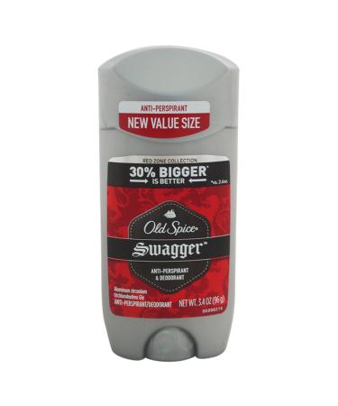 Old Spice Red Zone Collection Invisible Solid Men's Anti-Perspirant and Deodorant Swagger Scent - 3.4 Oz