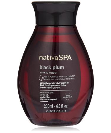 Oleo Hidratante Corporal Nativa Spa (Ameixa Negra) 200 Ml - O Boticario - Nativa Spa (Black Plum) Body Moisturizing Oil 6.7 Fl Oz