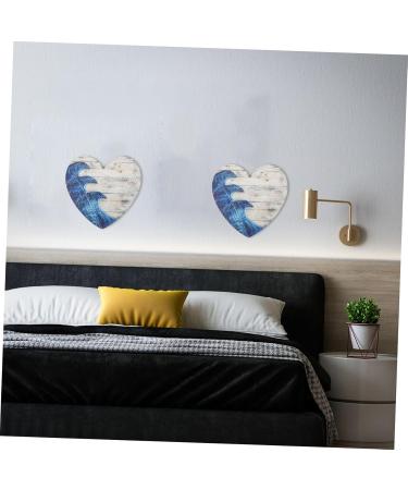 TEHAUX 1pc Pendant Home Decoration Rustic Home Decor Heart Decor Vintage Decor Room Decoration Chic Wood 3d - Buy Online on GoSupps.com