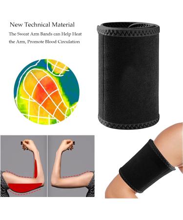 Buy Potuanot Sauna Arm Welding Straps | Women s Adjustable Arm Trimmer & Compression Sleeves for Slimming & Sports Training - Buy Online on GoSupps.com