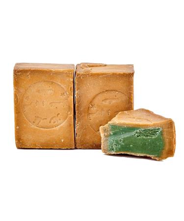 Buy Carenesse Aleppo Soap Package - 5 Pieces of 95% Olive Oil & 5% Laurel Oil - Vegan Handmade Natural Soap - International Shipping - Buy Online on GoSupps.com