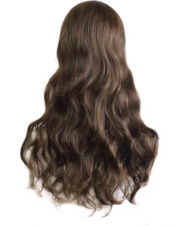 MapofBeauty Women's Long Curly Wig - Brown | Charming Full Hair Wig - Buy Online on GoSupps.com
