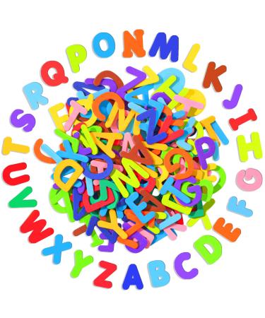 1050Pcs Foam Stickers  Self Adhesive Sticky Letter Sticker for Kids DIY Craft(1.1x0.9in) Colorful-1