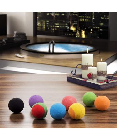 Pure Bomb 30-Piece Bath Bombs Gift Set with Shea Butter - Perfect for Kids, Women, Men - Moisturizing & Relaxing - Includes Greetings Gift Tag - Buy Online on GoSupps.com