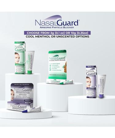 Airborne Particle Blocker Gel - Drug-Free Protection Against Pollutants and Irritants Suitable for Daily Use Made in USA (Unscented 10 Gram Tube Pack of 6) Over 150 Applications Unscented Pack of 6 - Buy Online on GoSupps.com