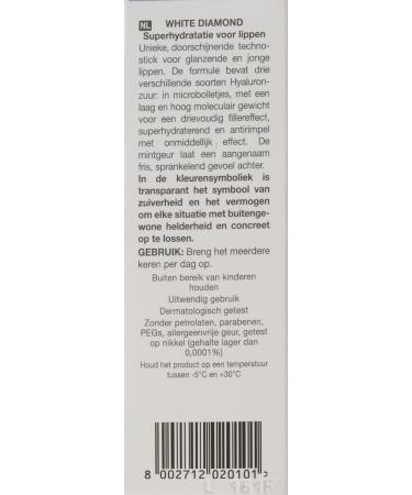 Extra Pure Hyaluronic White Diamond Stick 4 ML - Hydrating & Anti-Aging Skincare | International Shipping - Buy Online on GoSupps.com