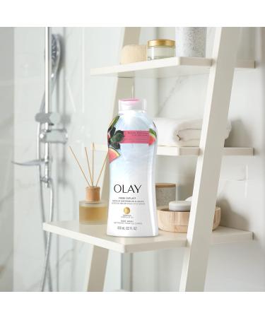 Olay Fresh Outlast Watermelon & Agave Body Wash 30 fl oz - Pack of 4 - Buy Online on GoSupps.com