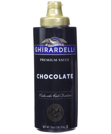 Ghirardelli Chocolate Sauce, Black Label (16oz Squeeze bottle)