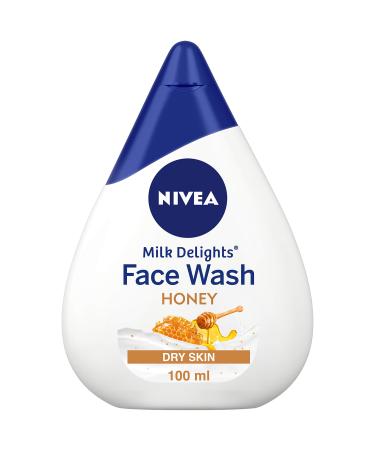 NIVEA Face Wash  Milk Delights Moisturizing Honey(Dry Skin)  100ml - Buy Online on GoSupps.com