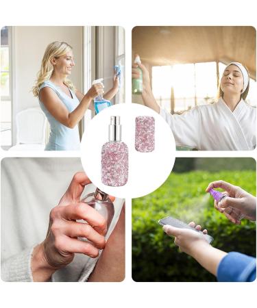 portable refillable atomizer atomizer bottle - 30ml atomizer spray bottle | Spray dispensers travel reusable bottle container for a Pink - Buy Online on GoSupps.com