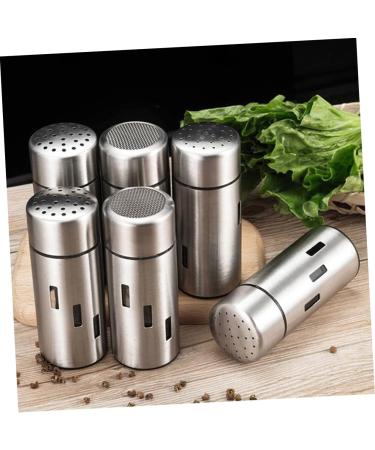 Zerodeko 1pc Heart Shaped Bowl Handle Replacement Storage Jar Cooking Enjoyment Lid to Keep Spices Fresh Practical and Beautiful Kitchen Product Duster Spice Jar Stainless Steel Salt Shaker 5X5CM Silver - Buy Online on GoSupps.com