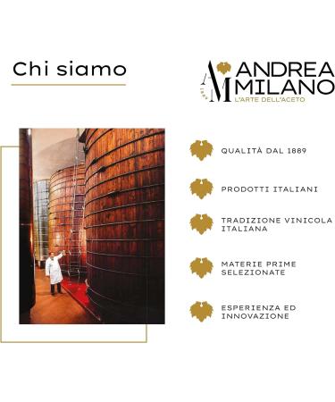  Italian Gourmet E.R. Andrea Milano Aceto di Melannurca Campana IGP vinegar made from fresh unpasteurized apples and naturally fermented 5% acidity 500 ml + Gourmet Italian Polpa 400 g - Buy Online on GoSupps.com