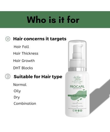 Reactive Hair Growth Serum | Procapil Redensyl Anagain | DHT Block & Reduce Hair Fall | For Men & Women | Pack of 3 (1.7 Fl Oz - Buy Online on GoSupps.com