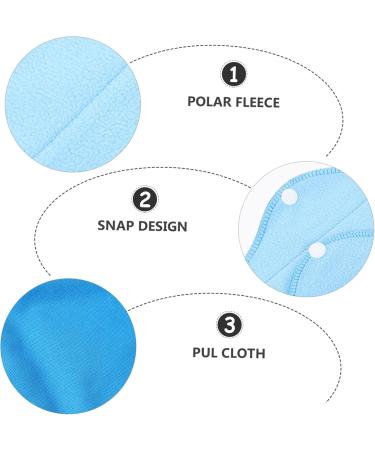 Healvian Women's Reusable Bandage Menstrual Pads - Absorbent Polarfleece Fabric for Comfortable Eco-Friendly Period Protection - Buy Online on GoSupps.com