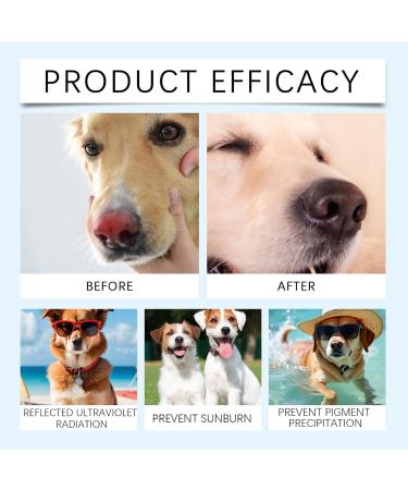 Gen rico Dog Sunscreen Moisturizing Balsamic Sunscreen for Nose and Paw Pads | Soothing Waterproof Moisturizer for Outdoors and Travel - Buy Online on GoSupps.com
