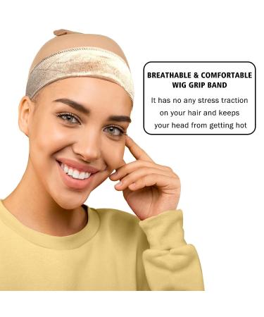 9 PCS Wig Kit for Lace Front Wigs  Hair Wax Stick Lace Melting Elastic Band for Wigs  Wig Grip Bands Wig Caps No Slip for Wigs Tan  Edge Control Wax Edge Brush Hair Comb for Wig Nature Hair (Beige) wig kit-beige-9pcs - Buy Online on GoSupps.com