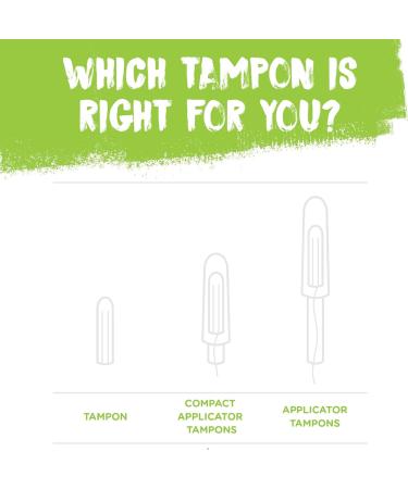 Oi Girl Organic Cotton Tampons - Box of 16 Light Tampons with BioCompact Applicator - Buy Online on GoSupps.com