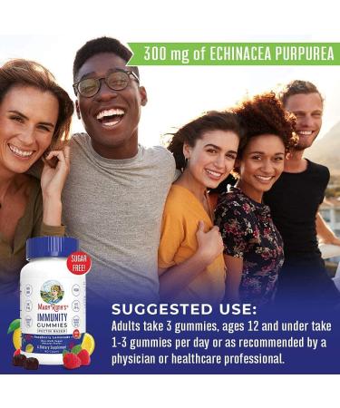 MaryRuth's Immunity Gummies 5-in-1 (Raspberry Lemonade) | Zinc, Elderberry, Vitamin C, D, Echinacea | Kids & Adults | Vegan, Non-GMO, Gluten Free | 90ct, 2 Pack - Buy Online on GoSupps.com