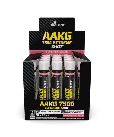 Olimp AAKG Extreme Shot 7500 Ampoules Grapefruit 20 Ampoules 24764