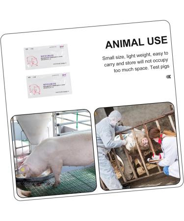 minkissy 4 Pcs Pregnant Tester Animal Clothes for Ferrets Sow Pregnancy Test Strips Sow Pregnancy Tester Pig Pregnancy Test Strip Farm Supply Plastic White High Precision Accessories Whitex2pcs 1 count (Pack of 1) - Buy Online on GoSupps.com