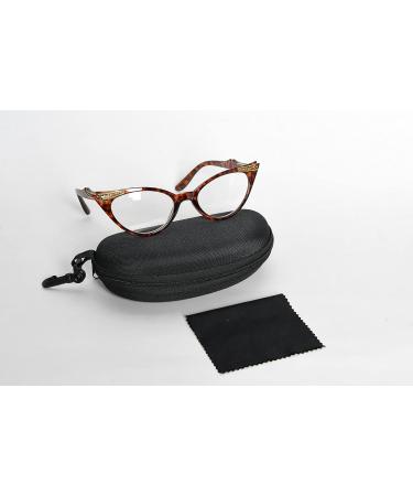 Eyekepper Cateyes Women's Reading Glasses - Tortoise 1.75 Magnification | Stylish & Comfortable International Shipping - Buy Online on GoSupps.com