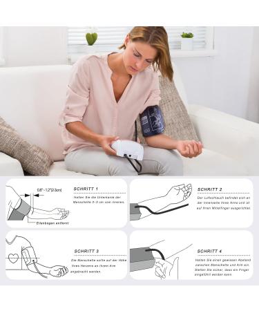 Buy Extra Large Blood Pressure Cuff for Omron & Feifuns | XL Replacement Cuff for Large Arms (8.6 - 20.5 in) - Blue - Buy Online on GoSupps.com