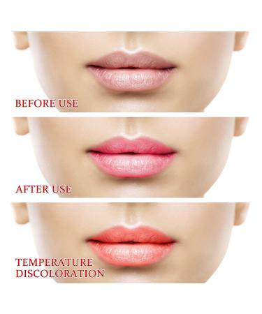 Color Changing Lipstick Flower Lip Gloss Set - Long Lasting Moisturizing Formula - 2PCS Nutritious Makeup Kit - B Set - Buy Online on GoSupps.com