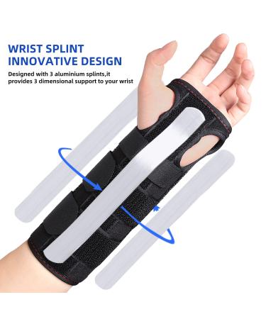 Buy Carpal Tunnel Splint & Wrist Brace - Adjustable Compression Support for Men & Women - Pain Relief for Tendonitis Arthritis & Sprains - Worldwide Shipping - Buy Online on GoSupps.com