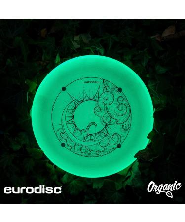 Buy Eurodisc 175g SUPERGlow Frisbee - Organic Ultimate Glow in the Dark Green Disc for Night Play - International Shipping Available - Buy Online on GoSupps.com