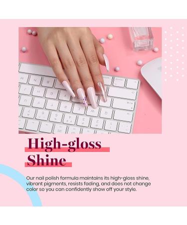 Barely Pink Beetles Gel Polish 15ml | Soak Off LED Nail Lamp Gel for Manicure | DIY Home Solid Gel for Nail Art | Pink Christmas Decor 3001-Barely Pink - Buy Online on GoSupps.com