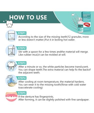 Temporary Tooth Repair Kit with Mouth Mirror and Dental Tools - Restore Missing or Broken Teeth for Confident Smiles - Buy Online on GoSupps.com