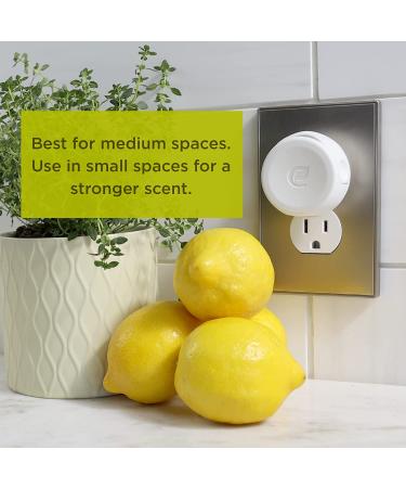 Enviroscent Non-Toxic Air Freshener Refills (Lemon Leaf + Thyme) Pack of 2 - Infused with Essential Oils - Plug-in Plug Hub - 2 Count - Buy Online on GoSupps.com