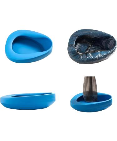 Daletu Bed Pan for Women - Comfortable & Durable PP Plastic Urinal Ideal for Seniors & Bedridden Blue Bedpan for Easy Excretion - Buy Online on GoSupps.com