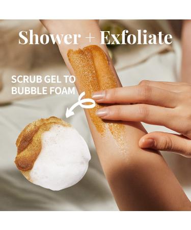 PLU Original Korean Walnut Body Scrub Polish - White Musk - Exfoliating & Hydrating Glow for Smooth Radiant Skin Texture - Soft Musk Scent 6.76 oz. - Buy Online on GoSupps.com