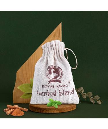 ROYAL SWAG Herbal Smoking Blend - 100% Tobacco & Nicotine Free - 30g (1.0 oz) - Buy Online on GoSupps.com