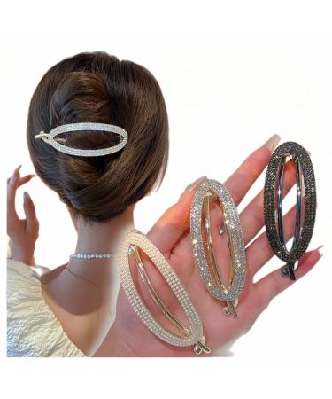 Get Ready to Shine: Pearl Hair Clip for Women's Elegant Hairstyles Add a Touch of Glamour to Your Hairstyle with Our Pearl Claw Clip Hair Accessory