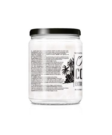 Buy Organic Extra Virgin Coconut Oil - 500ml | Cold-Pressed Unrefined 100% Pure & Natural - Ideal for Cooking & Skincare - Buy Online on GoSupps.com