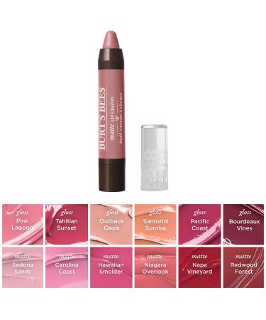 Burt's Bees Sedona Sands Matte Lip Crayon - 100% Natural Origin, Moisturizing Formula | 1 Count - Buy Online on GoSupps.com