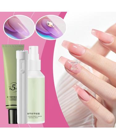 G n rique Nail Kit Solid Nail Glue Gel Kit Long Lasting Press Nails Glue Set Nail Tip Solid Glue Kit With Nail Glue Remover Nail Lamp for Beginners Teens Women Girls 30g - Buy Online on GoSupps.com