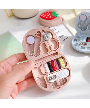 FKOG Mini Travel Sewing Kit - 2Pcs Portable Family Repair Supplies & Accessories | DIY Organizer (Strawberry Style) - Buy Online on GoSupps.com