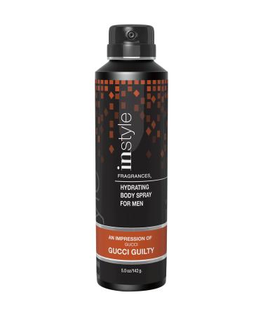 Instyle Fragrances Impression Guilty Men's Body Spray 5 Ounce (Pack of 12)
