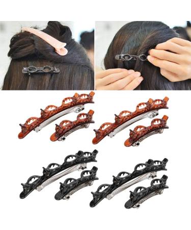 Bangs Hairstyle Hairpin Set 8 Pieces Women Girl's Hair Styling Bangs Clip DIY Hair Band Hairpins Hair Tool Accessories - Buy Online on GoSupps.com