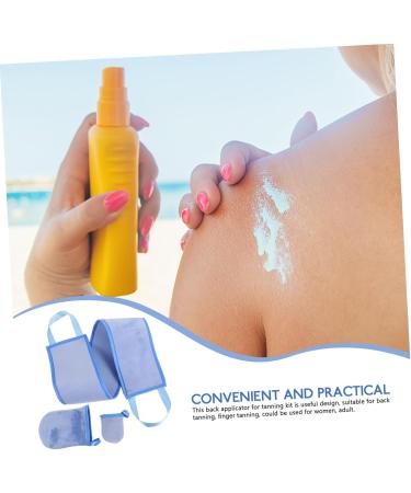 PLAFOPE Lotion Back Applicator 1 Set Lotion Sunscreen Sun Cream Back Tanning Applicator for Adult Tanning Applicator Kit Back Applicator for Tanning Thumb Black Agent Flocking - Buy Online on GoSupps.com