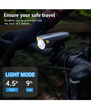 YBL LF-16 Bicycle Light - 35 Lux StVZO Approved USB Charging Front Lamp | IPX5 Waterproof Bike Lighting - Buy Online on GoSupps.com