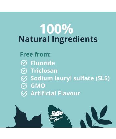 Green Beaver Naturapeutic Toothpaste - Extra Whitening Fresh Mint - 3-Pack - Buy Online on GoSupps.com