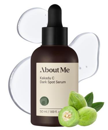 ABOUT ME Kakadu C Uneven Tone Serum Korean 70.2% Kakadu Plum Extract Vitamin C Serum for All Skin Types Daily Tone Evening with Niacinamide & Tranexamic Acid Korean Skin Care 1.69oz 50ml