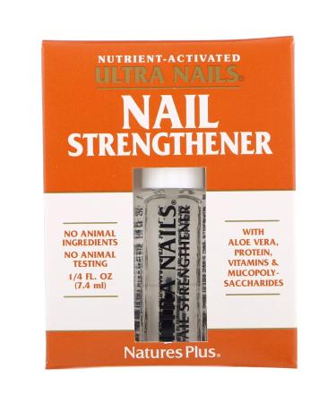 Nature's Plus Ultra Nails Nail Strengthener 1/4 fl oz (7.4 ml)
